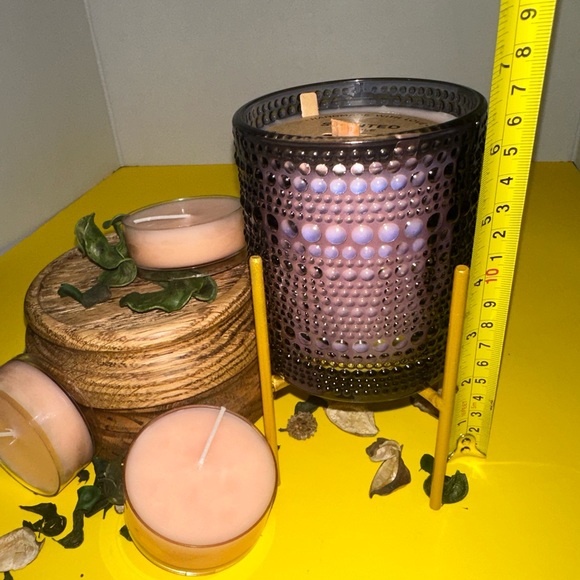FUZZY PATCHOULI, MAHOGANY COCONUT SHEA BUTTER @SCENT_UNLEASHED SCENTED CANDLES - Picture 2 of 6